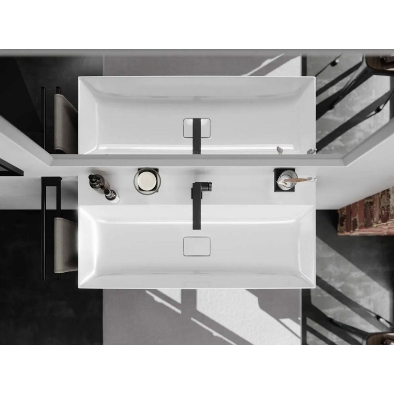 Змішувач для умивальника Tecturis E 110 Fine CoolStart без донного клапана Matt Black Hansgrohe (73021670) Змішувач для умивальника Tecturis E 110 Fine CoolStart без донного клапана Matt Black Hansgrohe (73021670)