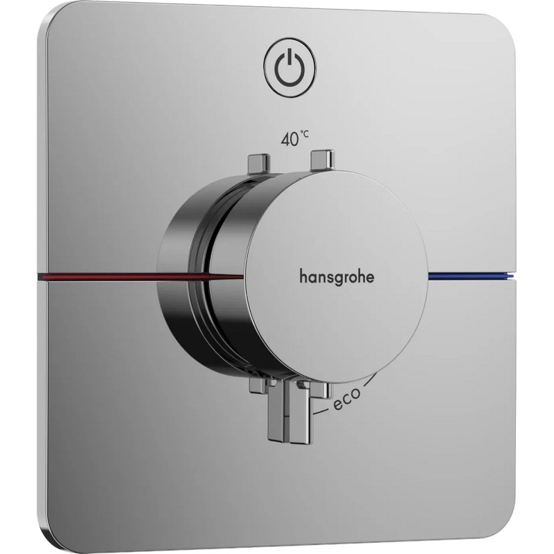 Термостат прихованого монтажу ShowerSelect Comfort Q на 1 функцію Chrome Hansgrohe (15581000) Термостат прихованого монтажу ShowerSelect Comfort Q на 1 функцію Chrome Hansgrohe (15581000)