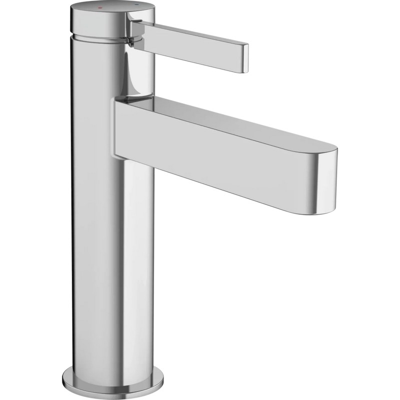 Змішувач для умивальника Finoris 110 з донним клапаном push-open Matt Black Hansgrohe (76020670)