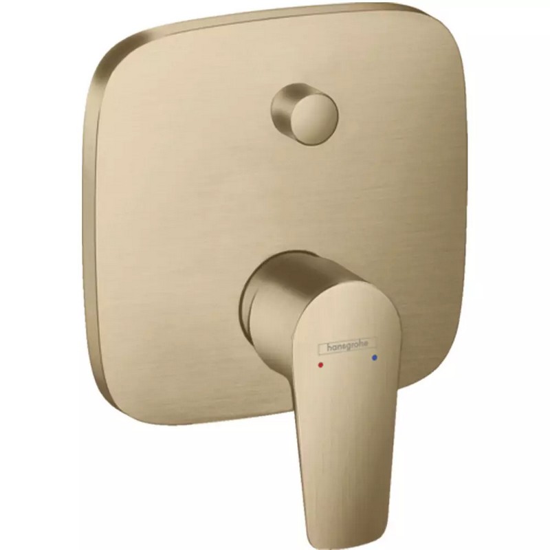 Змішувач для ванни та душу Talis E прихованого монтажу Brushed Bronze Hansgrohe (71745140)