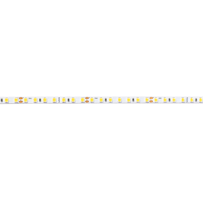 LED-2835 SMD SLIM стрічка, 5mm, 140 LEDs/m, 10W, 24V, IP20, тепле світло, 3000К