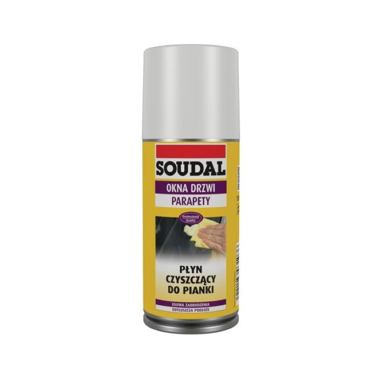 Рідина для очищення монтажної піни, Soudal, 150ml