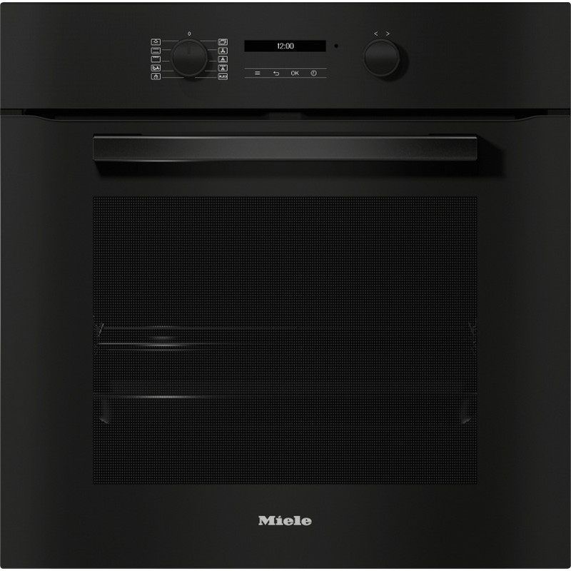 Вбудовувана духова шафа 60 см H 2861-1BP чёрный обсидиан 125 Edition Miele