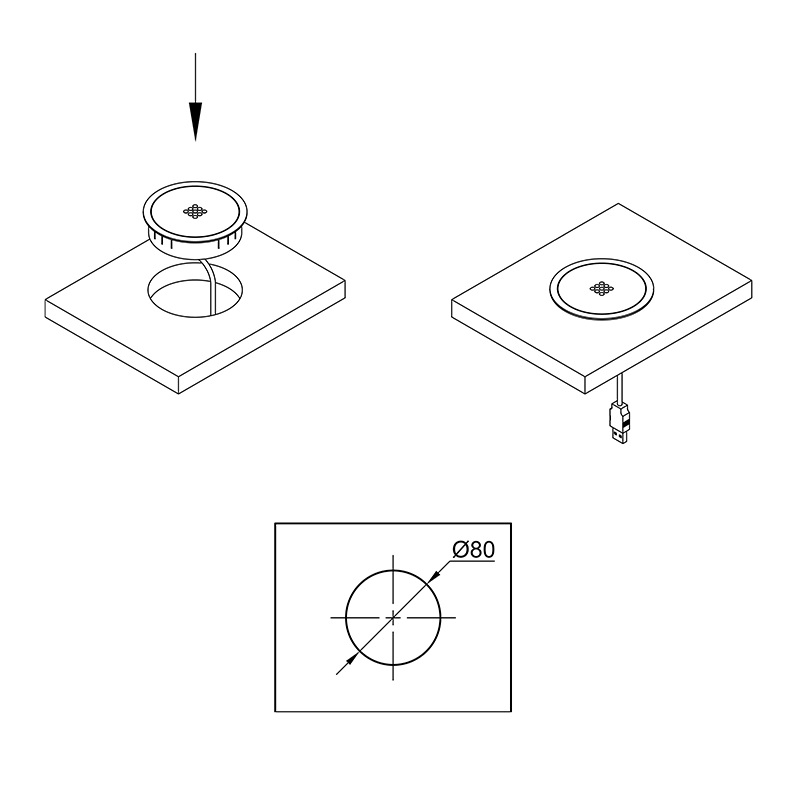 VersaCHARGER Безпроводная зарядка Qi (5V/9V, 1A/1,1А), живлення microUSB 5V/9V 2A, IP20, чорний/чорний (060.09Y.00001) VersaCHARGER Безпроводная зарядка Qi (5V/9V, 1A/1,1А), живлення microUSB 5V/9V 2A, IP20, чорний/чорний (060.09Y.00001)
