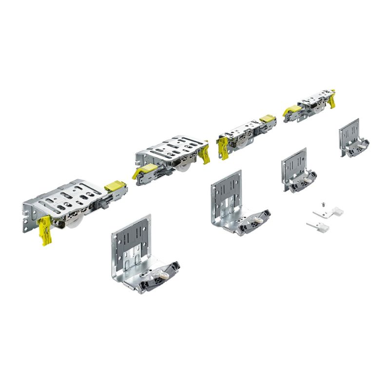 TopLine XL, к-т роликів, 30 - 40 мм, 80 кг, 2 дверкі (9275793)