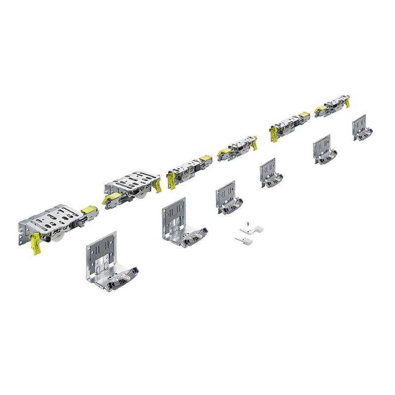 TopLine XL, к-т роликів, 22 - 30 мм, 80 кг, 3 дверкі (9275785)