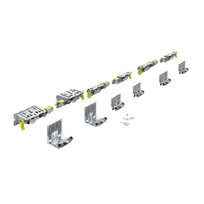 TopLine XL, к-т роликів, 40 - 50 мм, 100 кг, 3 дверкі (9275782)