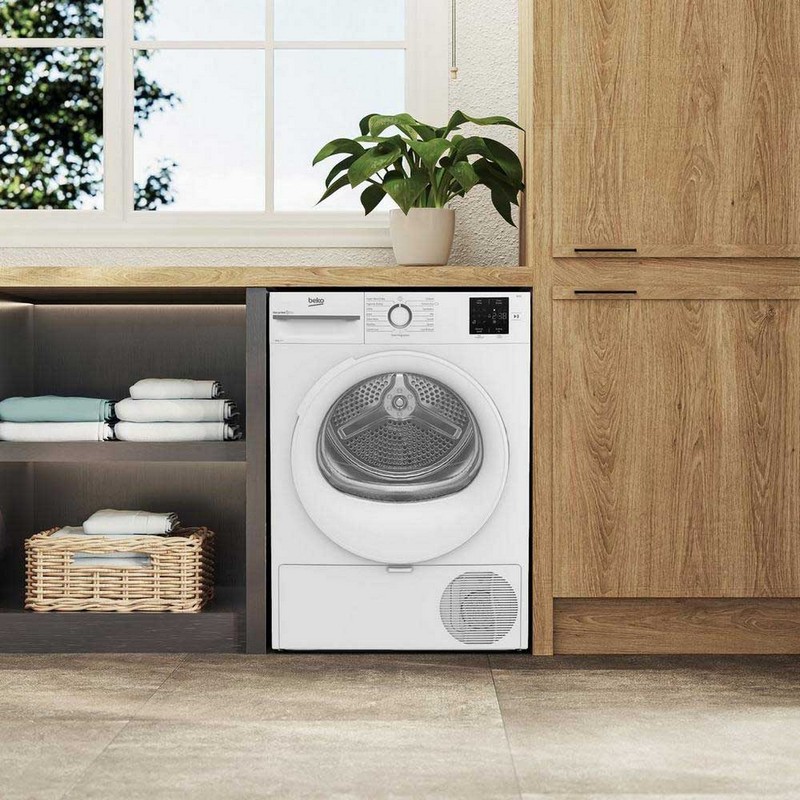Сушильна машина BM3T38239WW Beko тепловий насос білий Beko Сушильна машина BM3T38239WW Beko тепловий насос білий Beko