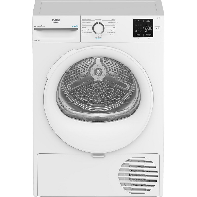 Сушильна машина BM3T38239WW Beko тепловий насос білий Beko