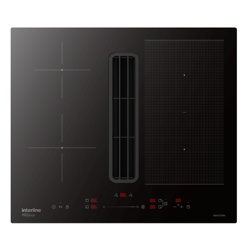 Індукційна варильна поверхня з інтегрованою витяжкю HIV 960 SIR BA SYNERGY INTERLINE