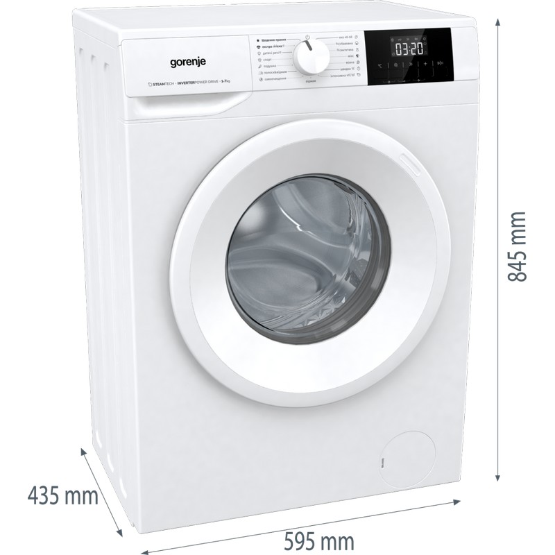 Пральна машина WNGPI72SBS Gorenje Пральна машина WNGPI72SBS Gorenje