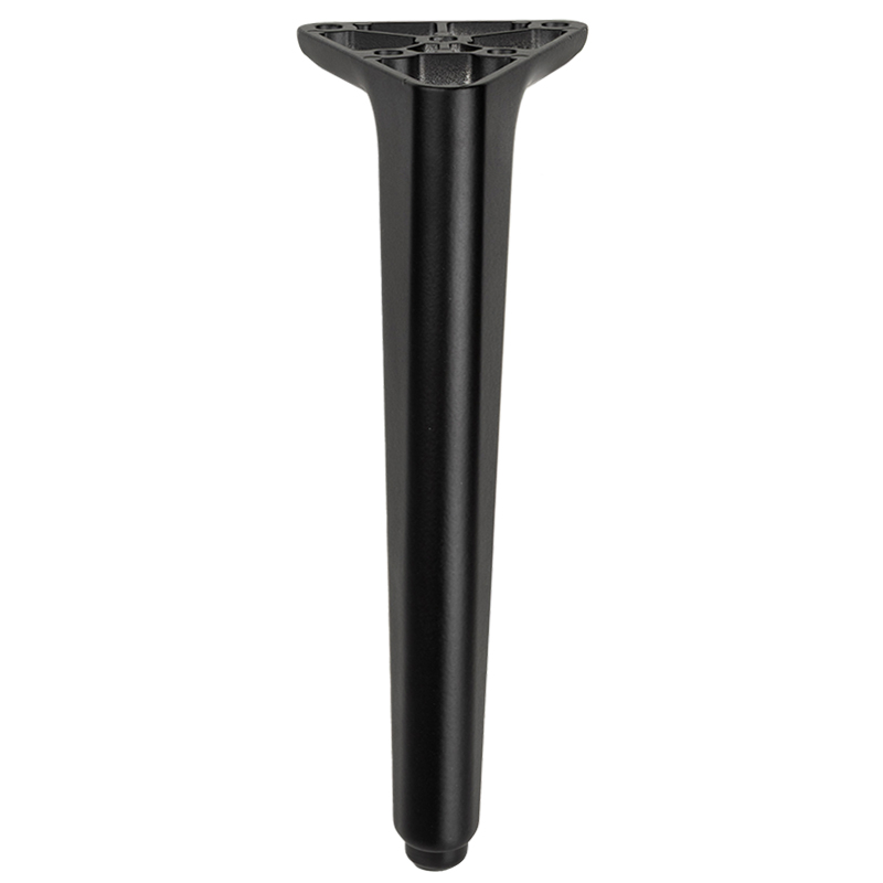 Ніжка меблева Ferro Fiori M 12080, h=150, max 200кг, чорний Ніжка меблева Ferro Fiori M 12080, h=150, max 200кг, чорний