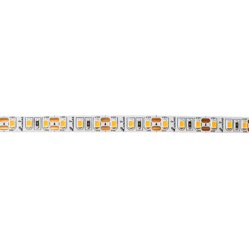 LED-стрічка 2835 SMD, 120 LEDs/m, 9.6W, 12V, IP20, тепле біле світло , 3000К, 50m.