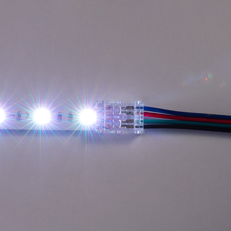 Кінцевий з'єднувач RGB 10 mm, проколювального типу