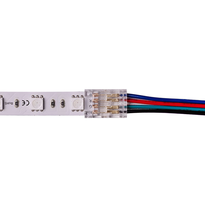 Кінцевий з'єднувач RGB 10 mm, проколювального типу