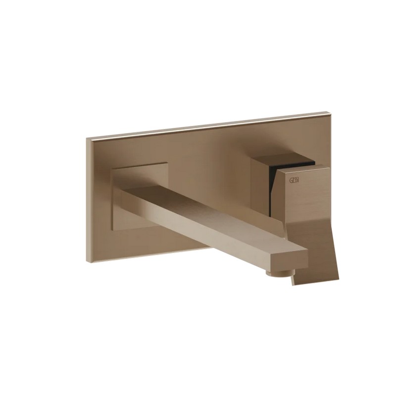 Змішувач для умивальника Gessi Rettangolo K середній вилив Copper Brushed PVD (53088708) Gessi Змішувач для умивальника Gessi Rettangolo K середній вилив Copper Brushed PVD (53088708) Gessi