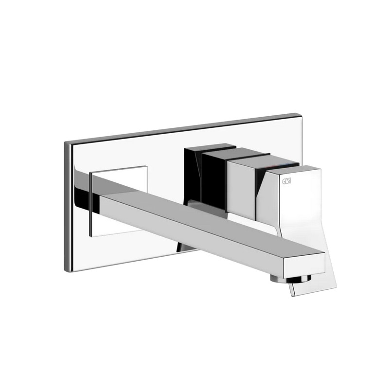 Змішувач для умивальника Gessi Rettangolo K довгий вилив Chrome (53090031) Gessi Змішувач для умивальника Gessi Rettangolo K довгий вилив Chrome (53090031) Gessi