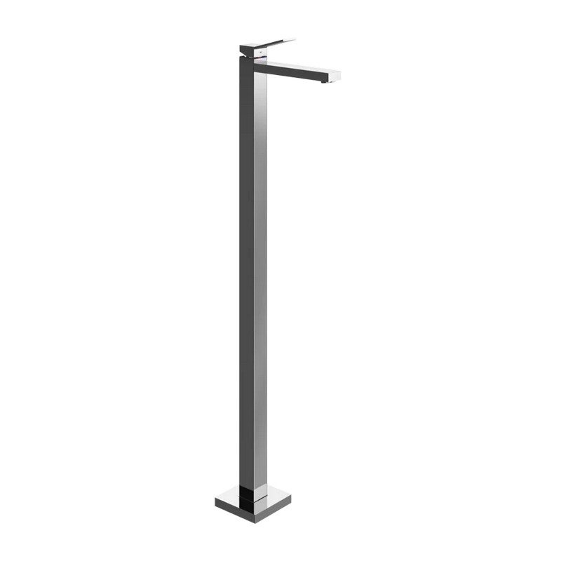 Змішувач для умивальника Gessi Rettangolo K підлоговий Chrome (53095031) Gessi Змішувач для умивальника Gessi Rettangolo K підлоговий Chrome (53095031) Gessi