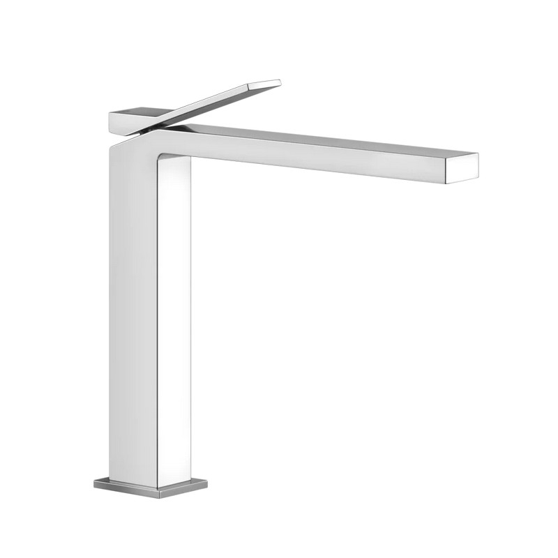 Змішувач для умивальника Gessi Rettangolo K високий Chrome (53004031) Gessi Змішувач для умивальника Gessi Rettangolo K високий Chrome (53004031) Gessi
