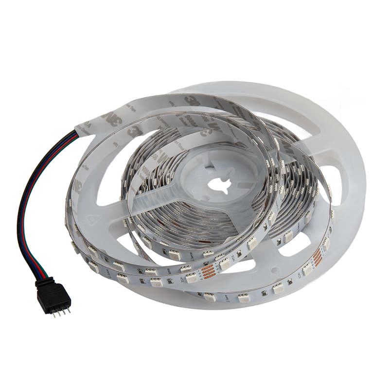 LED-стрічка 5050 SMD, 60 LEDs/m, 14,4W, 24V, IP20, RGB, L=1000mm LED-стрічка 5050 SMD, 60 LEDs/m, 14,4W, 24V, IP20, RGB, L=1000mm