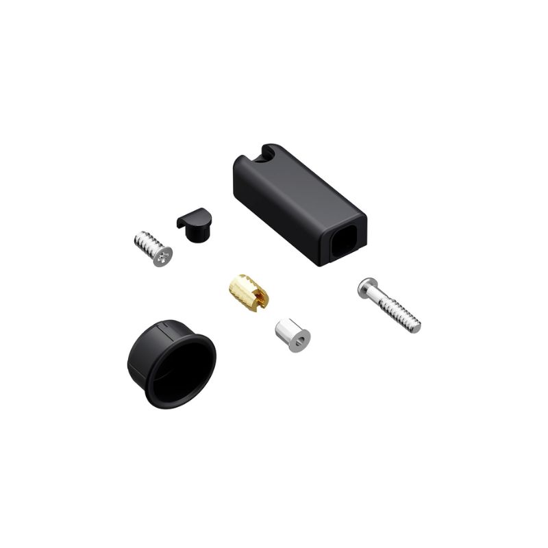 Механічний фіксатор чорний для Push to move WingLineL (9282601) Hettich Механічний фіксатор чорний для Push to move WingLineL (9282601) Hettich