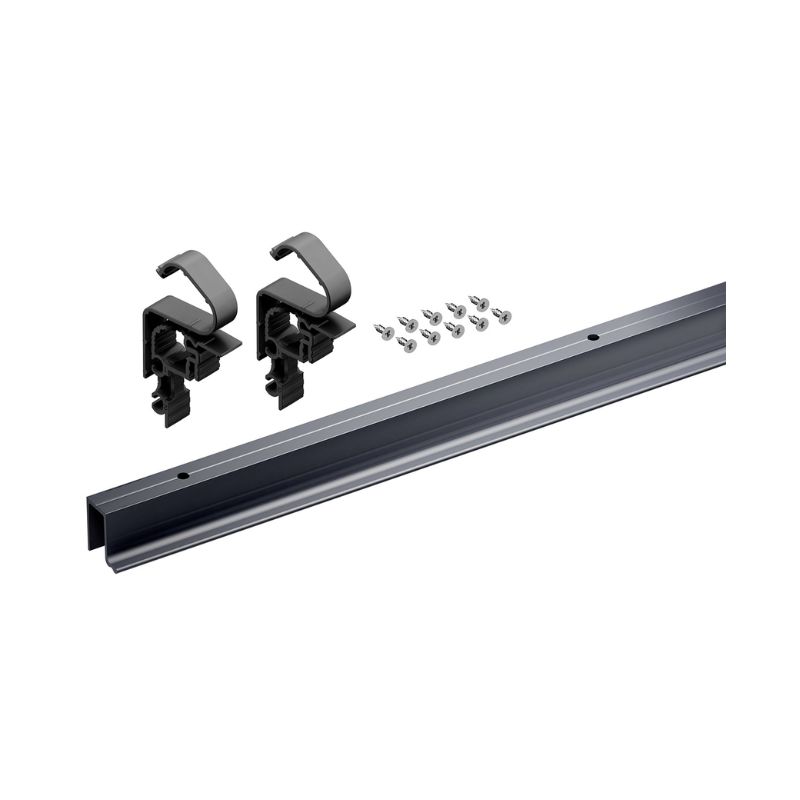 к-т профю WingLine L верхнього (ходовий +шаблони) , антрацит, 2400 мм (9339512) Hettich к-т профю WingLine L верхнього (ходовий +шаблони) , антрацит, 2400 мм (9339512) Hettich