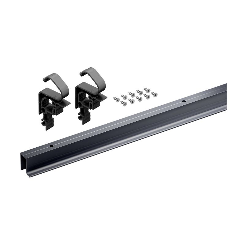 к-т профю WingLine L верхнього (ходовий +шаблони) ,  антрацит, 1200 мм (9339509) Hettich