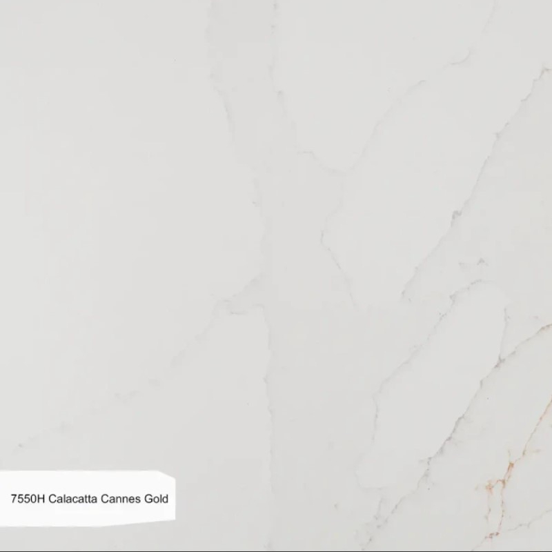 Кварцит Avant 7550H Calacatta Cannes Gold 20мм Кварцит Avant 7550H Calacatta Cannes Gold 20мм