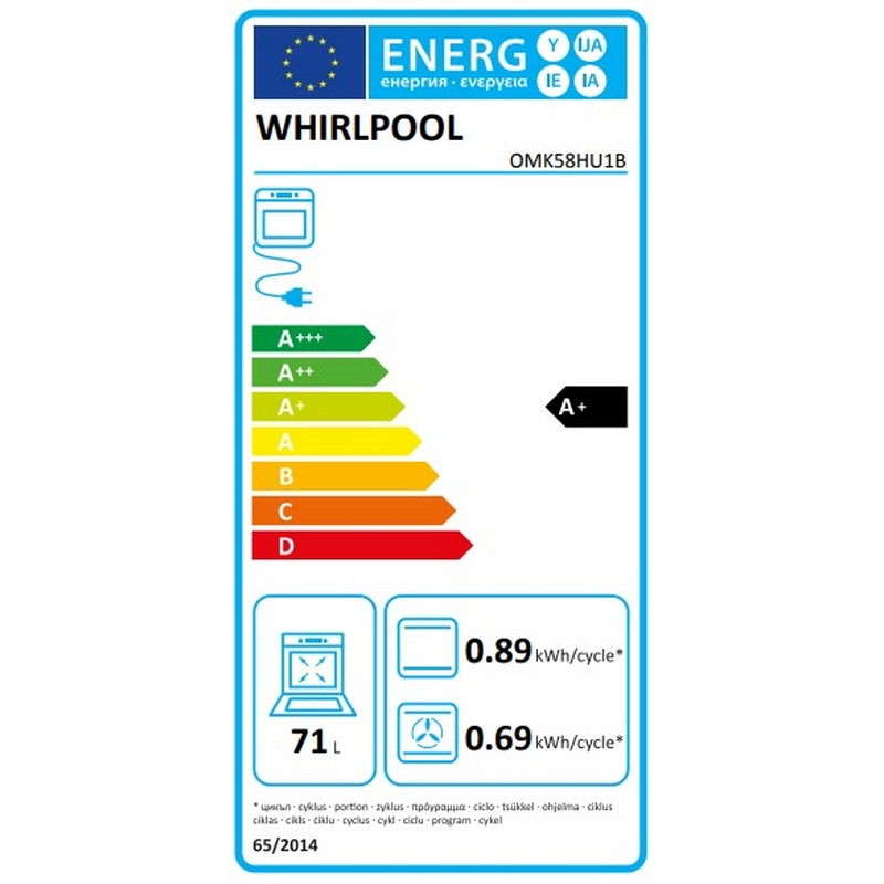 Комплект техніки Whirpool (Духова шафа OMK58HU1B + газова варильна поверхня TKRL661NB) Комплект техніки Whirpool (Духова шафа OMK58HU1B + газова варильна поверхня TKRL661NB)