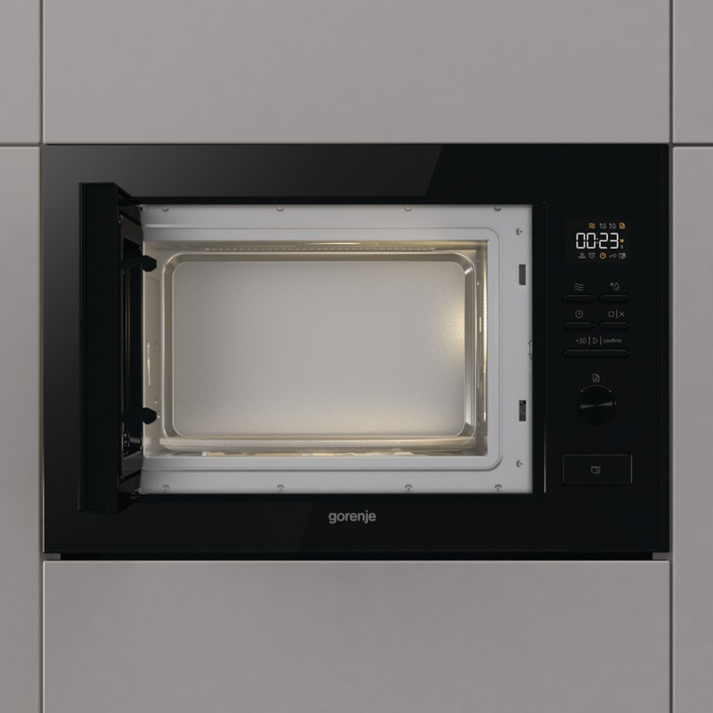 Мікрохвильова піч вбудовувана BM251M2BG чорний Gorenje