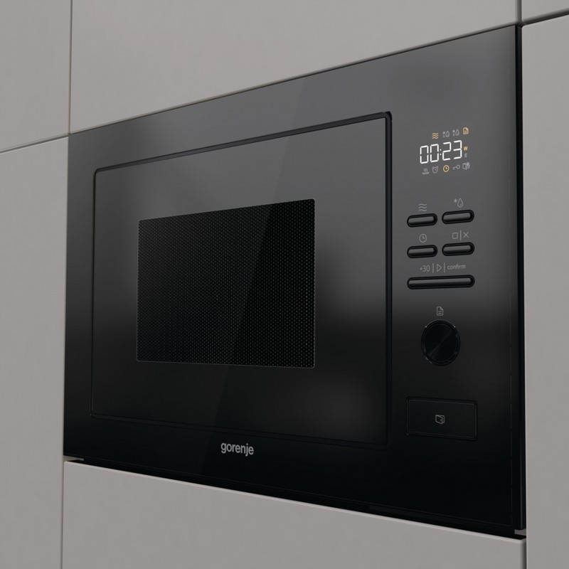 Мікрохвильова піч вбудовувана BM251M2BG чорний Gorenje