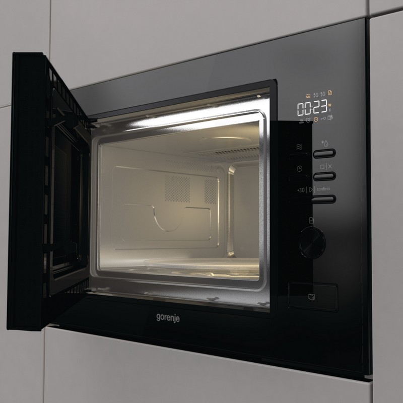 Мікрохвильова піч вбудовувана BM251M2BG чорний Gorenje