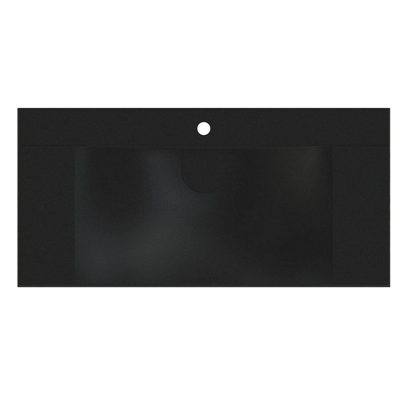 Умивальник FLY 1000 MIRASTONE black shine mirastone Miraggio