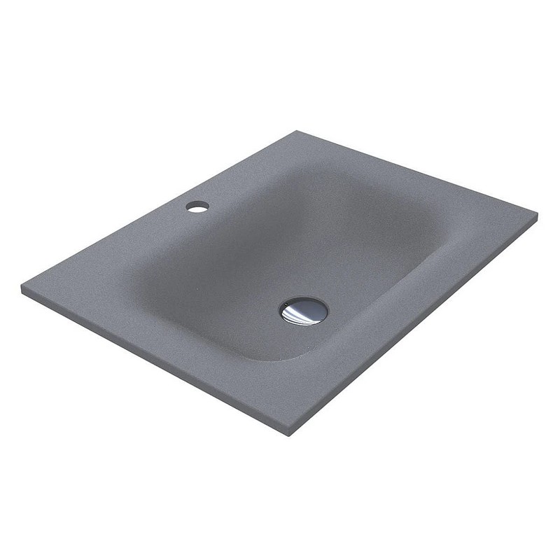 Умивальник JESSEL 600 MIRASTONE gray mirastone Miraggio Умивальник JESSEL 600 MIRASTONE gray mirastone Miraggio