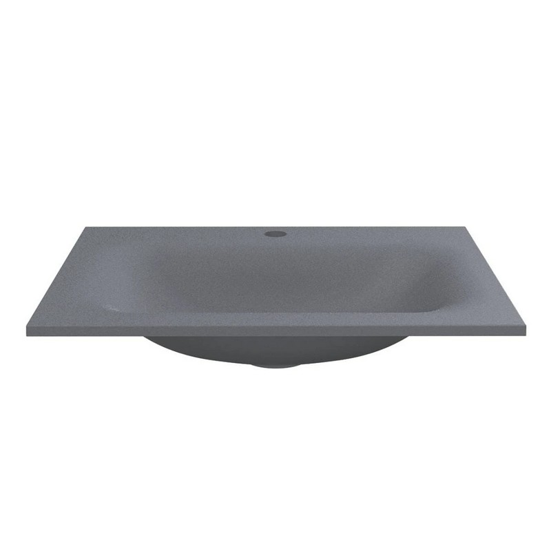 Умивальник JESSEL 600 MIRASTONE gray mirastone Miraggio