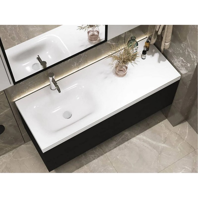 Умивальник JESSEL 1200 L miramarble Miraggio