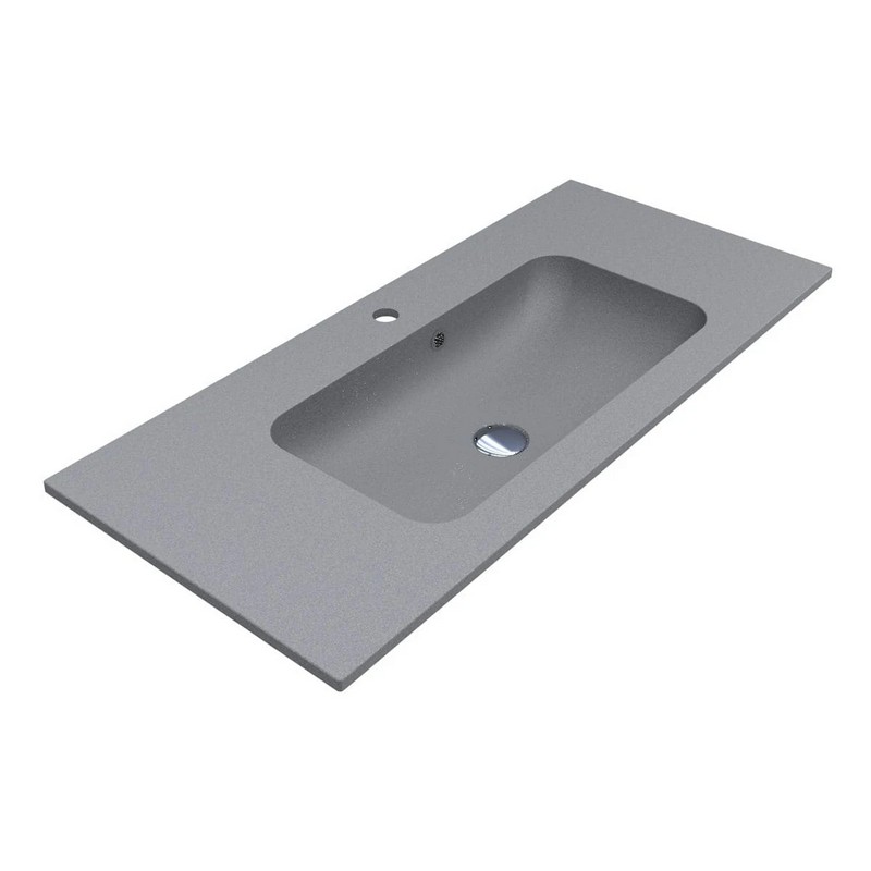 Умивальник DELLA 1000 MIRASTONE gray mirastone Miraggio