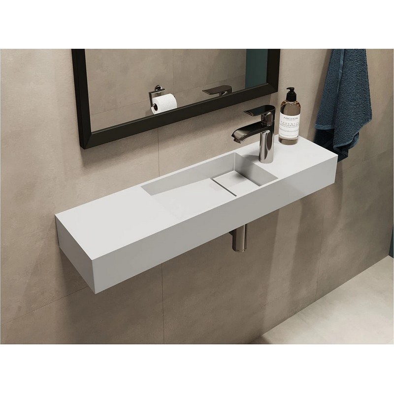 Умивальник TONI 850L miramarble Miraggio Умивальник TONI 850L miramarble Miraggio