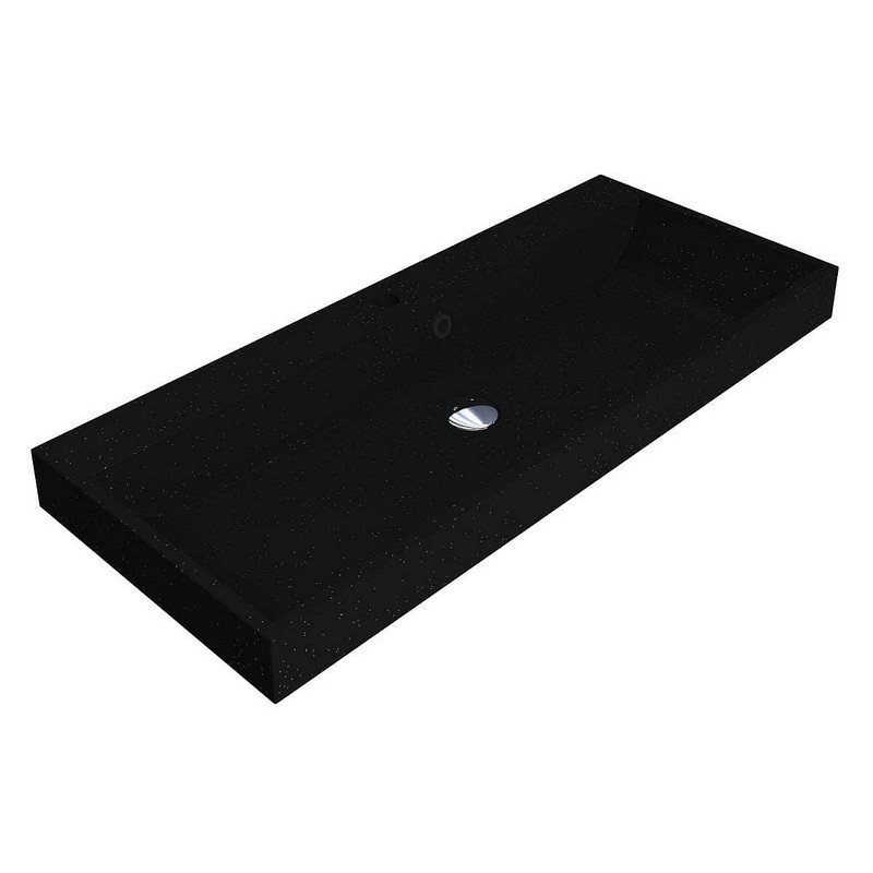 Умивальник VARNA 1000 MIRASTONE black shine mirastone Miraggio Умивальник VARNA 1000 MIRASTONE black shine mirastone Miraggio