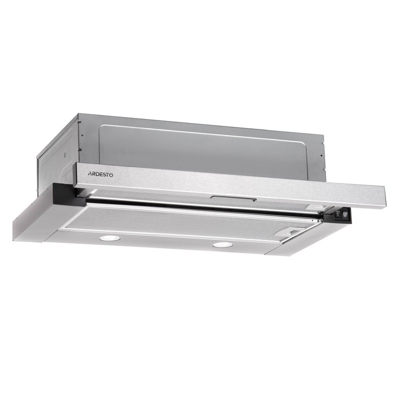 Витяжка телескопічна HT-F700MINX 60см, 450м3ч, нерж Ardesto