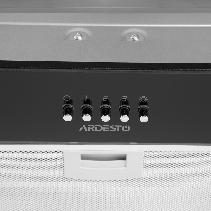 Витяжка вбудована HFI-F900GBL 52см, 700м3ч, чорний Ardesto