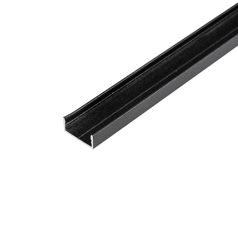 Профіль для LED-стрічки, НАКЛАДНИЙ LP-7B, чорний L = 2m Профіль для LED-стрічки, НАКЛАДНИЙ LP-7B, чорний L = 2m