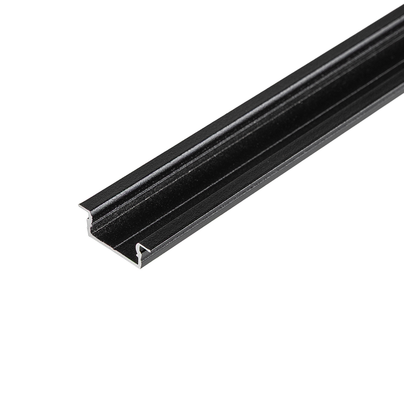 Профіль для LED-стрічки, ВРІЗНИЙ LPV-7B, чорний L = 2m Профіль для LED-стрічки, ВРІЗНИЙ LPV-7B, чорний L = 2m