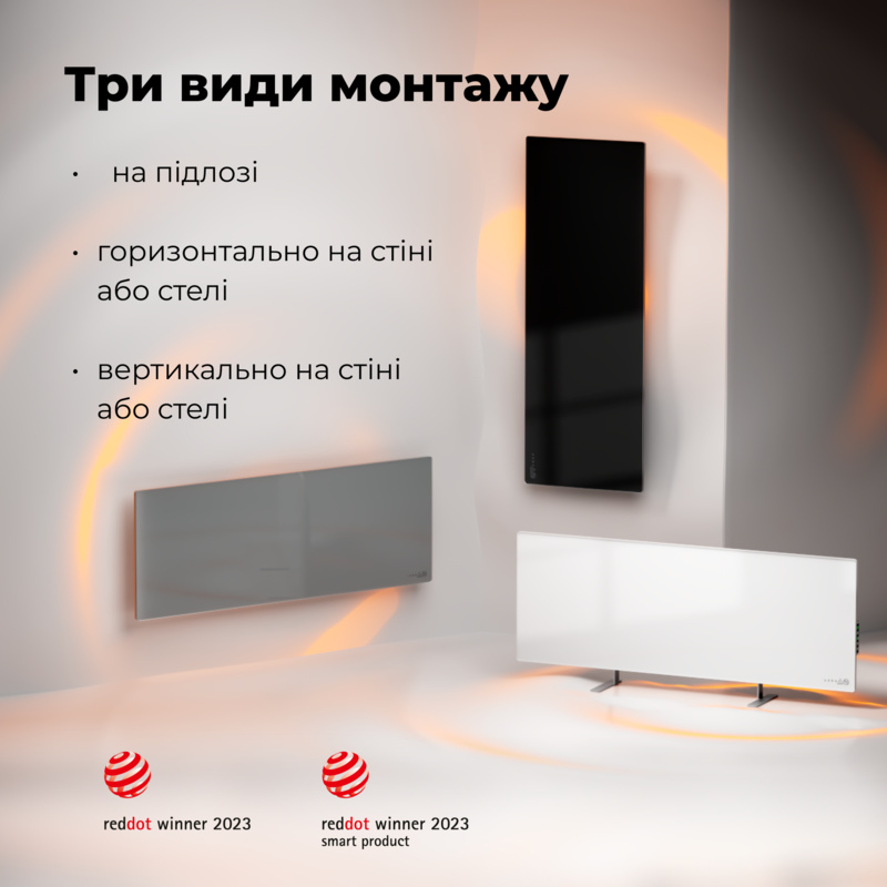 Обігрівач Premium Eco Smart Heater, 700W, Led display GH4S LED (AGH0004S) AENO