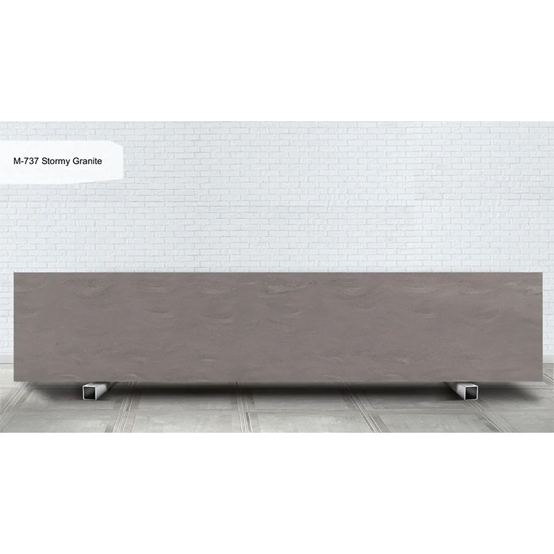 Лист акриловий Grandex Marble Ocean M-737 Stormy Granite 3680х760х12