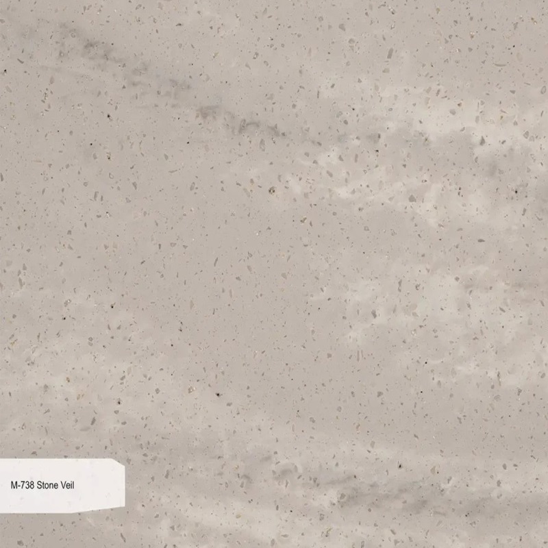 Лист акриловий Grandex Marble Ocean M-738 Stone Veil 3680х760х12