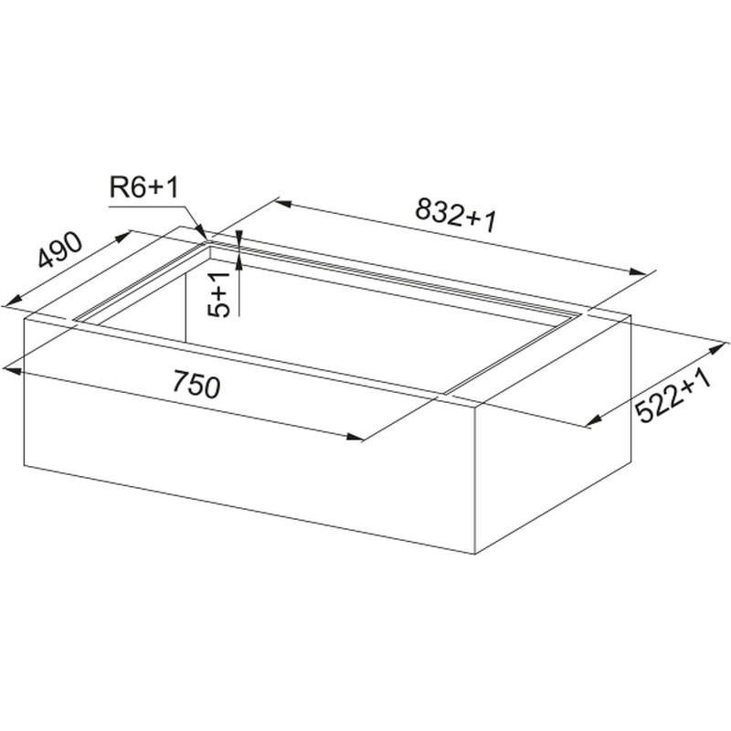 Індукційна панель з інтегрованою витяжкою Maris 2gether Ellipse FMA 8372 4RC HI чорна Franke (340.0731.878)