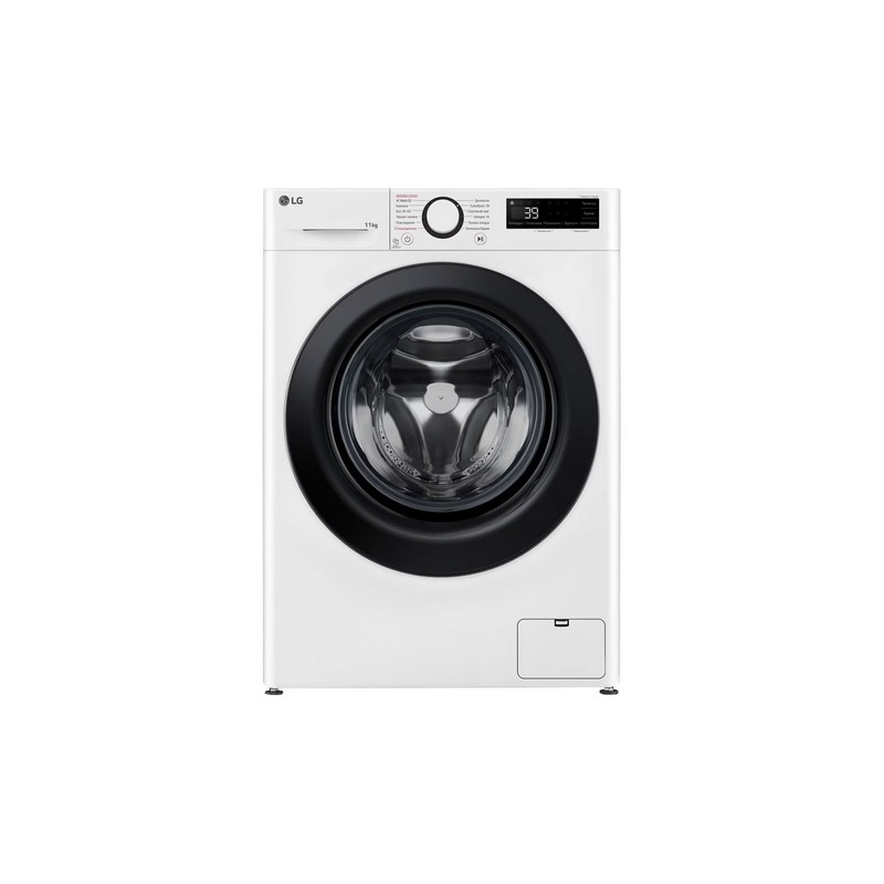 Пральна машина F4Y5ES6W повнорозмірна ,11кг, 1400, A, 57см, інвертор, білий LG