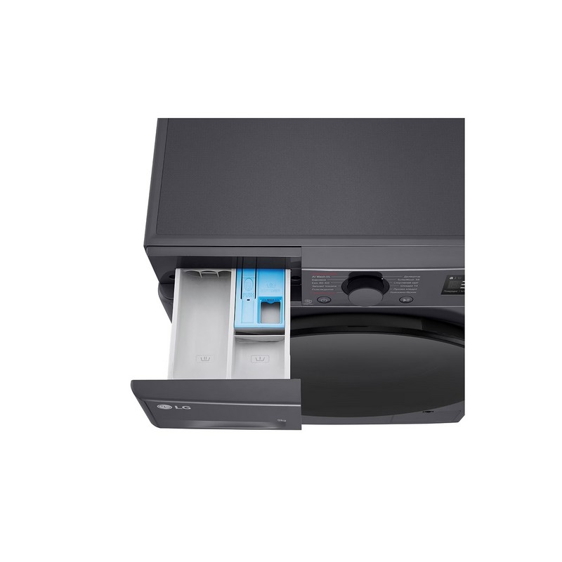 Пральна машина F2Y5FS5J вузька 9кг, 1200, A, 48см, інвертор, чорний LG