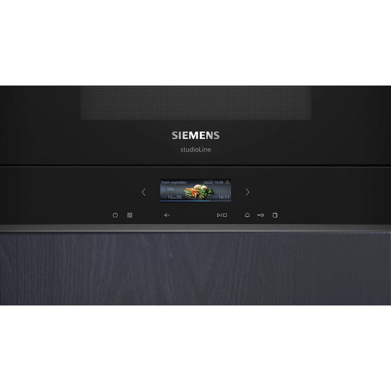 Вбудовувана мікрохвильова піч BF922L1B1 Siemens Studio Line